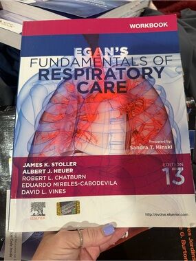 Fundamentals of Respiratory Care Workbook - Purple